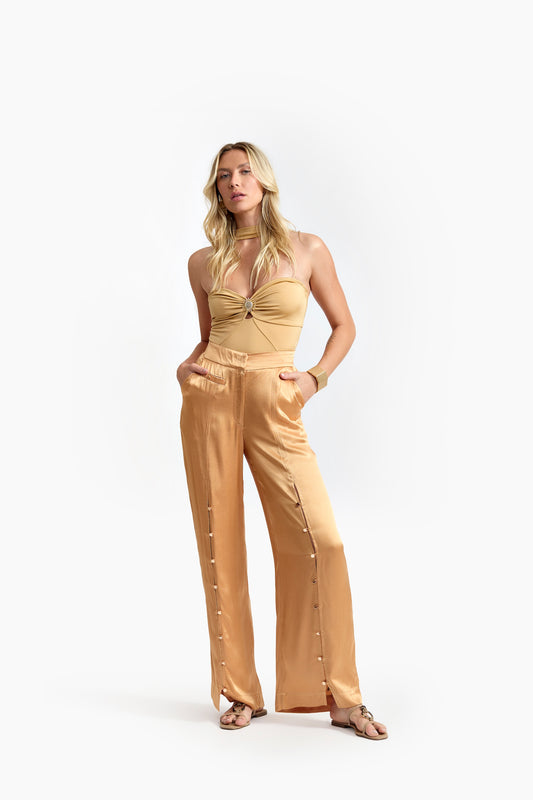 Calça Ritmos Dourada