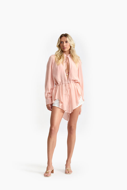 Camisa Sintonia Rosa